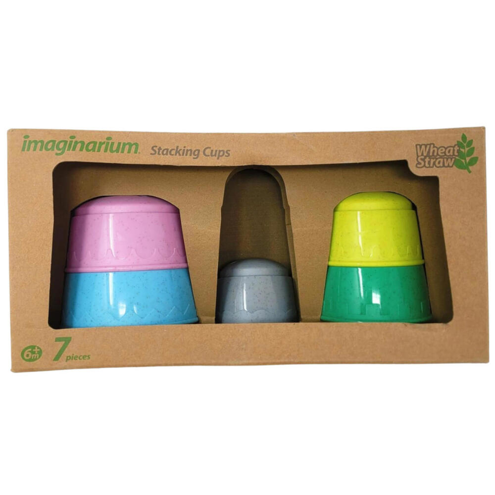 Stacking Cups (IMAGINARIUM) 5 Pieces 6m+ New With Box